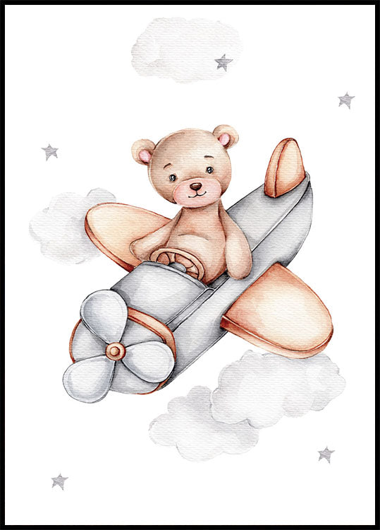 Teddybär-Poster - Posterbox.no