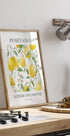 Positano Lemon Poster - Posterbox.no