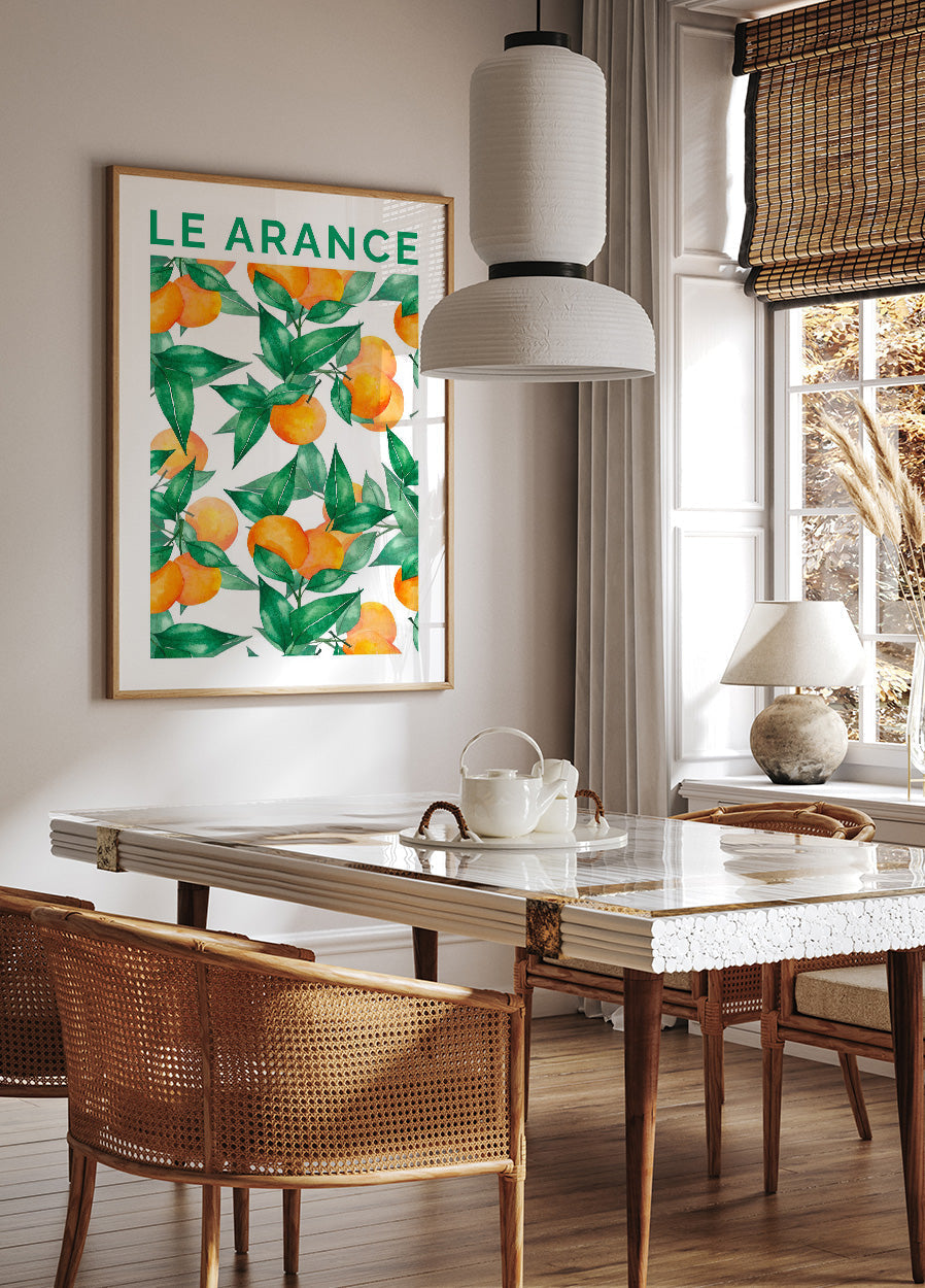 Orangen Poster - Posterbox.no