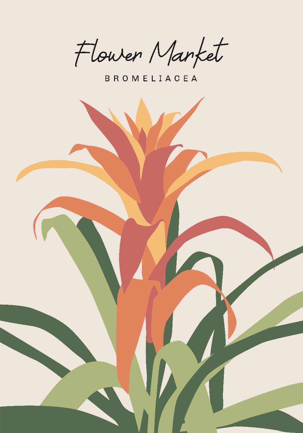 Blumenmarkt 691 Poster - Posterbox.no