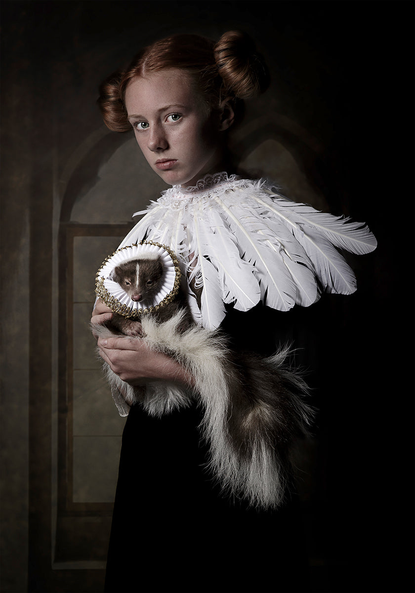 Poster „Meine süßen Stinktierfreunde“.