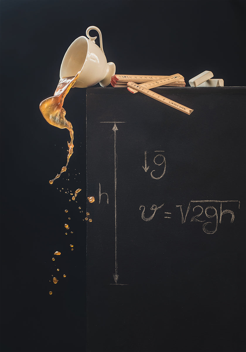 Eine Studie mit Freifall-Poster