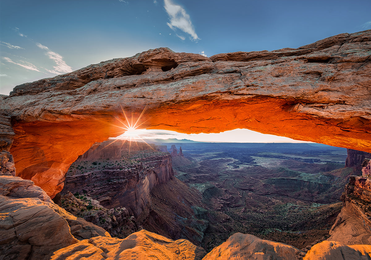 Sonnenaufgang am Mesa Arch