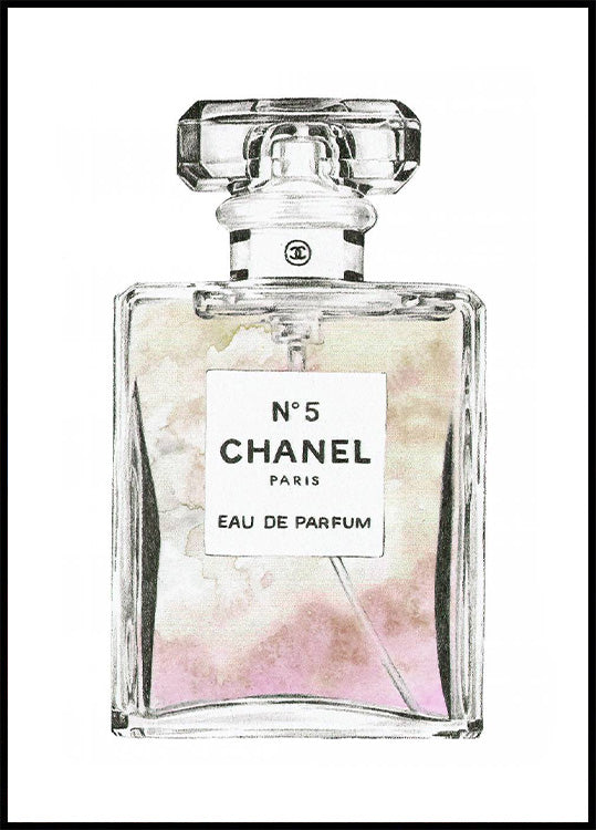 Rosa Parfüm Poster - Posterbox.no