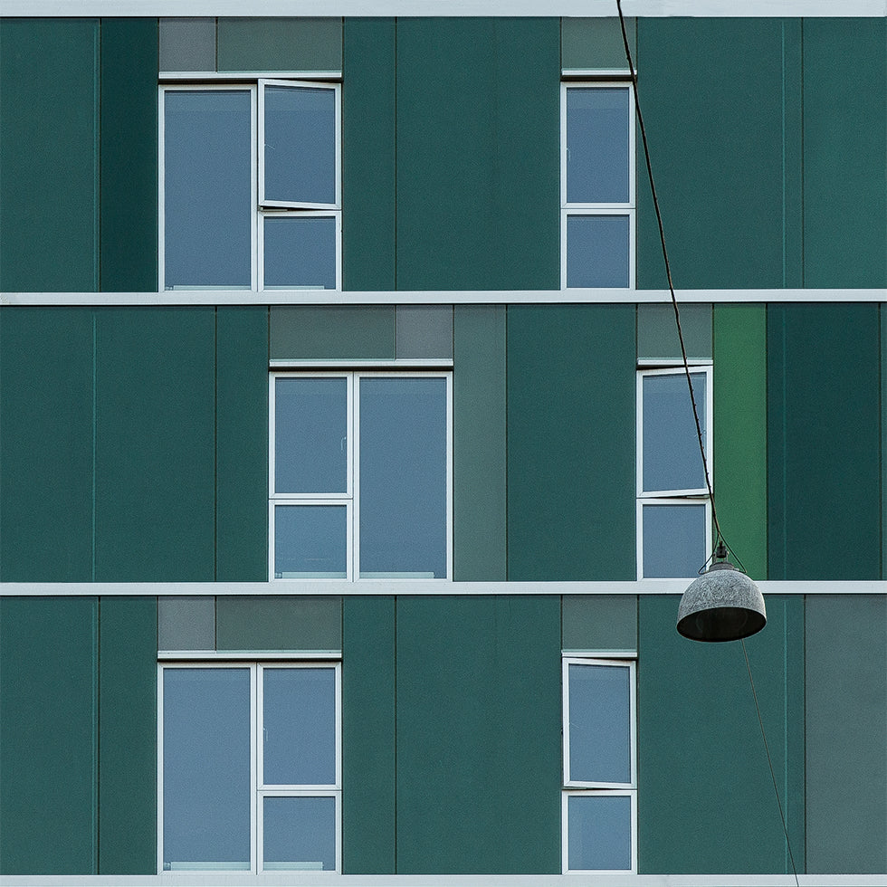 Straßenlaternenplakat