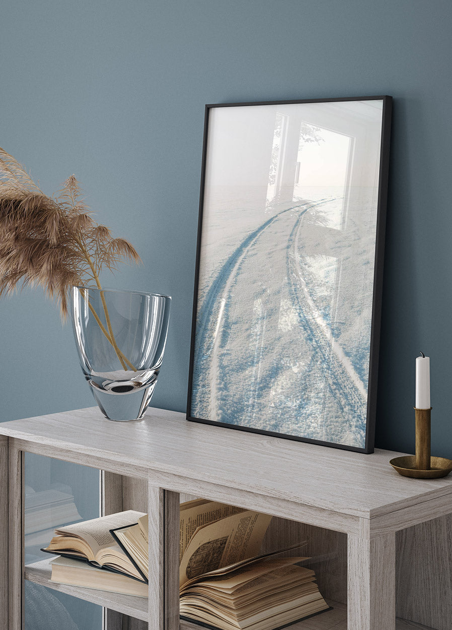 Wüstenschneespuren-Poster - Posterbox.no