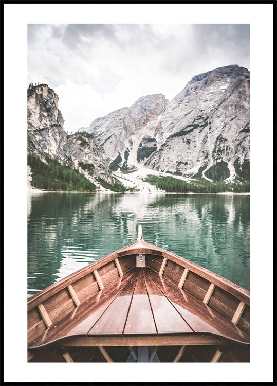 Friedlicher Pragser Wildsee Poster - Posterbox.no