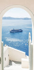 Poster mit Blick auf die griechische Insel im Sommer - Posterbox.no