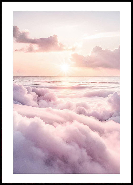 Poster „Meer der Wolken“ – Posterbox.no