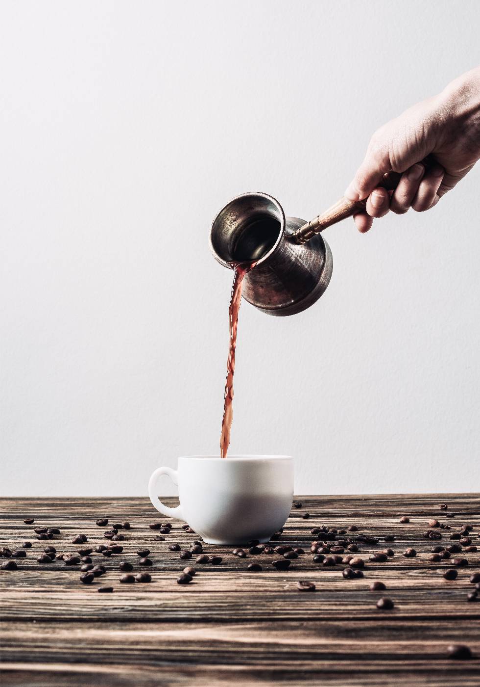 Poster „Kaffee einschenken“ - Posterbox.no