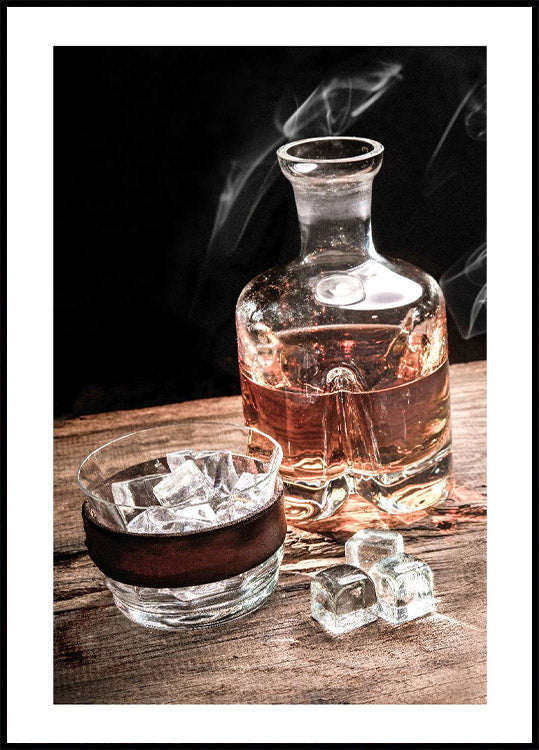 Glas Whisky Poster - Posterbox.no