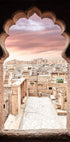 Indien Jaisalmer City & Fort At Sunset Poster - Posterbox.no