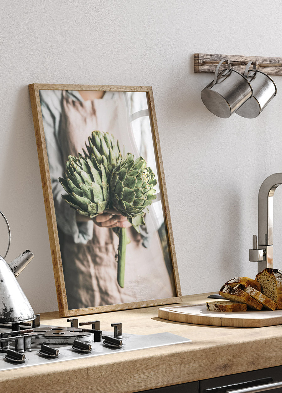 Artischocken-Lebensmittelposter - Posterbox.no