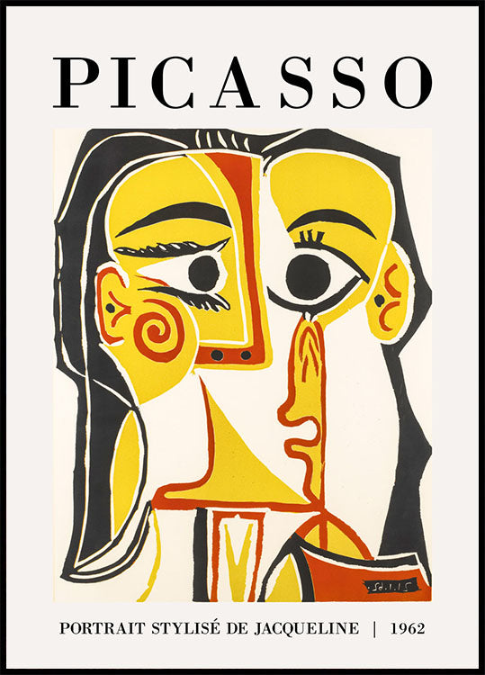 Pablo Picasso - El Rostro Poster - Posterbox.no