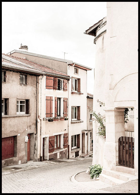 Street View in Paris Poster - Posterbox.no