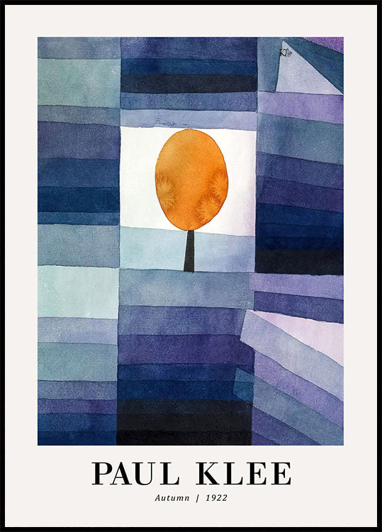 Herbst 1922 von Paul Klee Poster - Posterbox.no