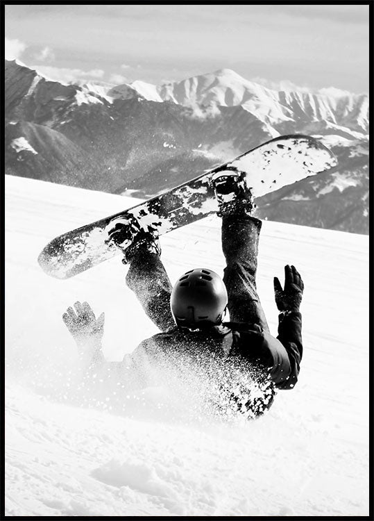 Snowboarder Nr. 4 Poster - Posterbox.no