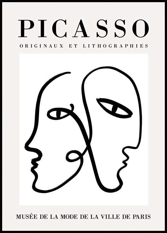 Pablo Picasso - Lithografie-Poster - Posterbox.no
