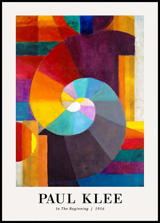 Schlosser 1916 Poster von Paul Klee - Posterbox.no