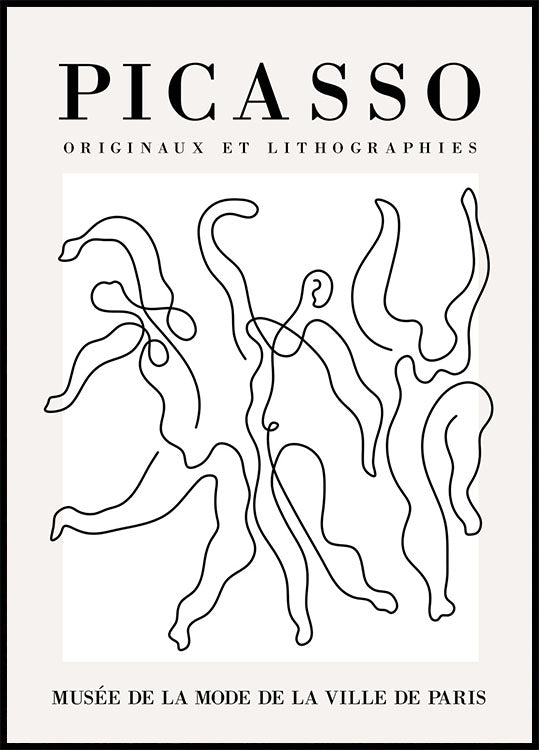 Pablo Picasso - Lithografie-Poster - Posterbox.no