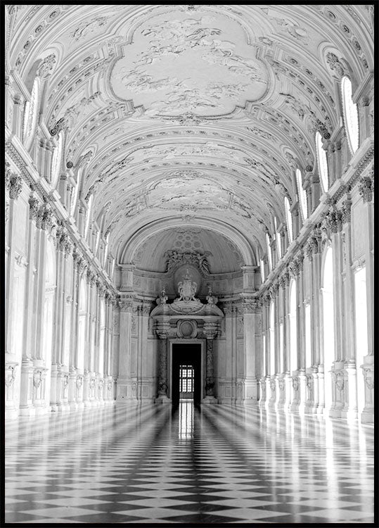 Une Salle Damier Poster - Posterbox.no