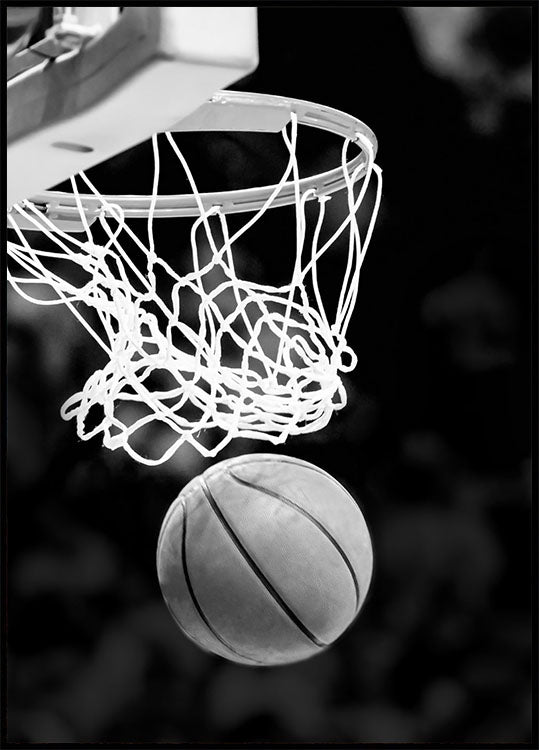 Basketballspiel-Poster - Posterbox.no