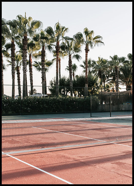 Tennisplatz-Poster - Posterbox.no