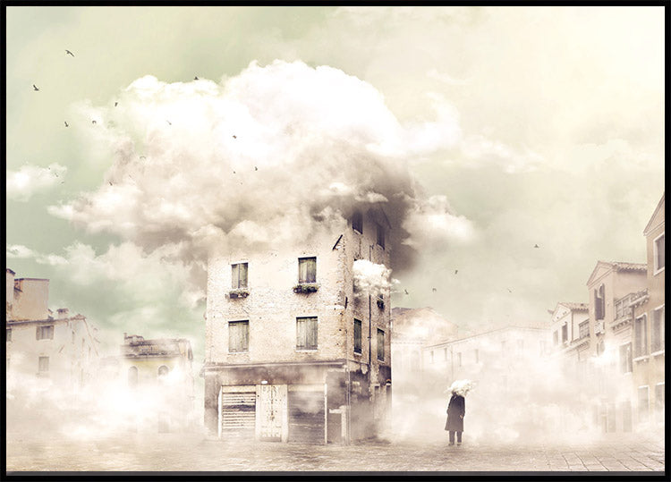 Surreales Stadtposter - Posterbox.no