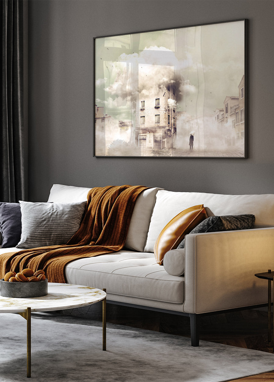 Surreales Stadtposter - Posterbox.no