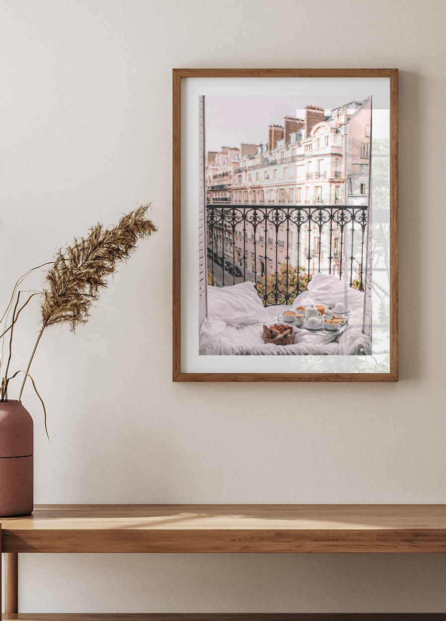 Pariser Balkon-Poster - Posterbox.no