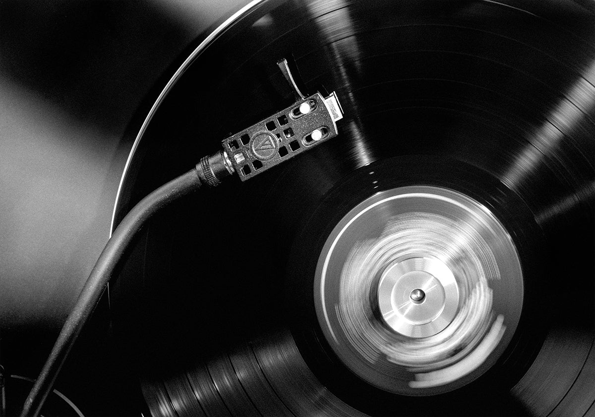 Vinyl-Spieler-Poster