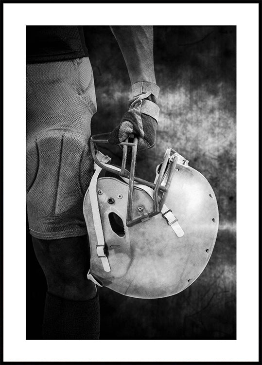 American-Football-Anzug-Poster - Posterbox.dk