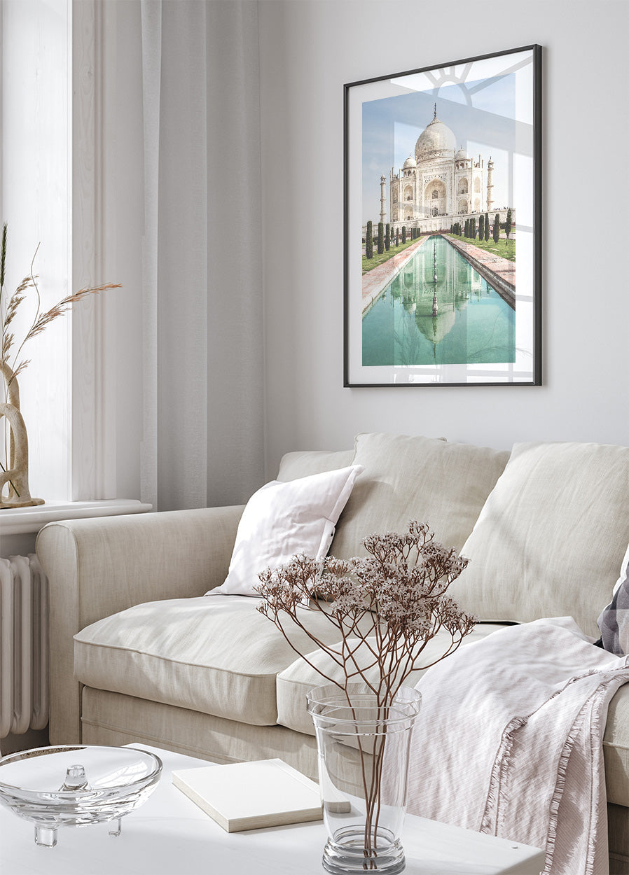 Taj Mahal Indien Agra Poster - Posterbox.no
