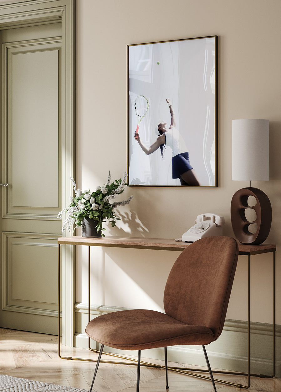 „Ready to Hit Tennis“-Poster - Posterbox.dk