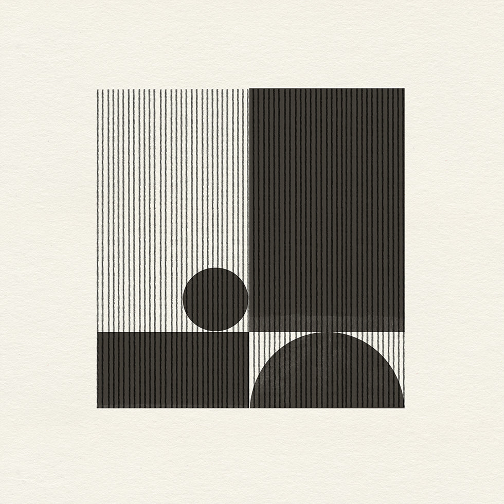 Geometrisches Harmonie-Poster