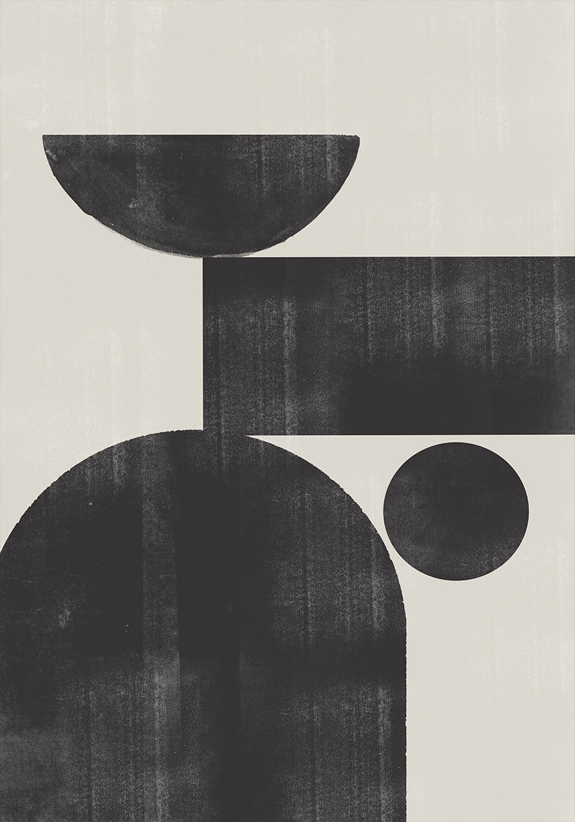 Geometrisches Harmonie-Poster