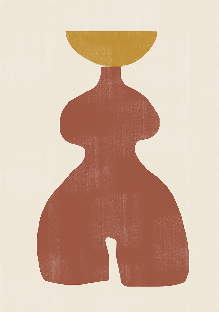 Abstraktes Balance-Poster