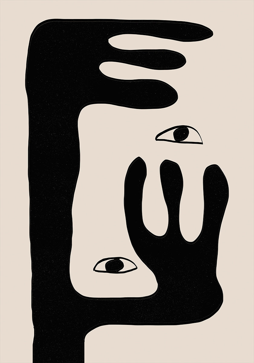 Surreales Blickplakat