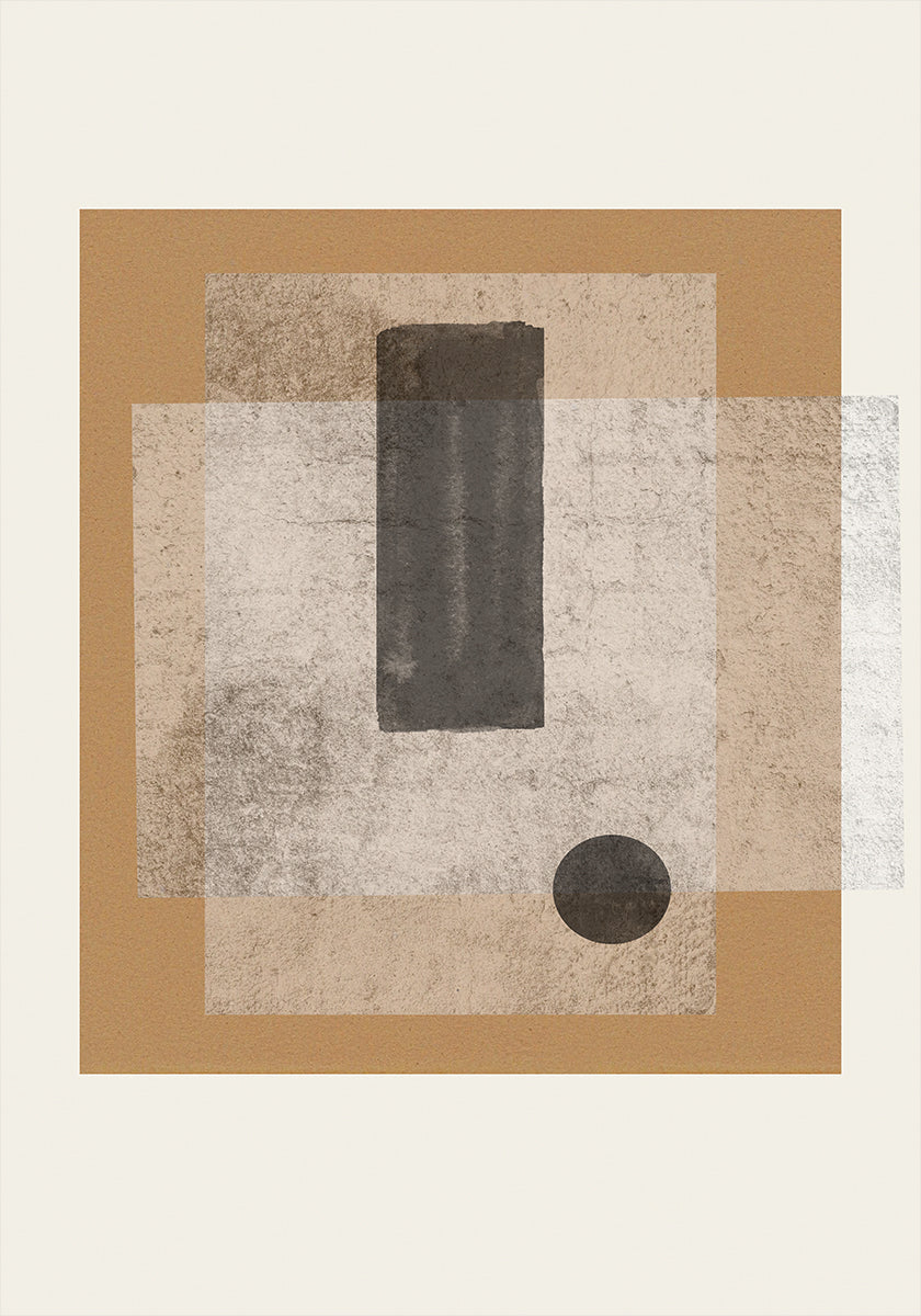 Geometrisches Harmonie-Poster