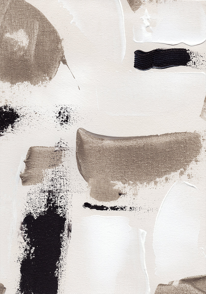 Abstraktes Swipes-Poster