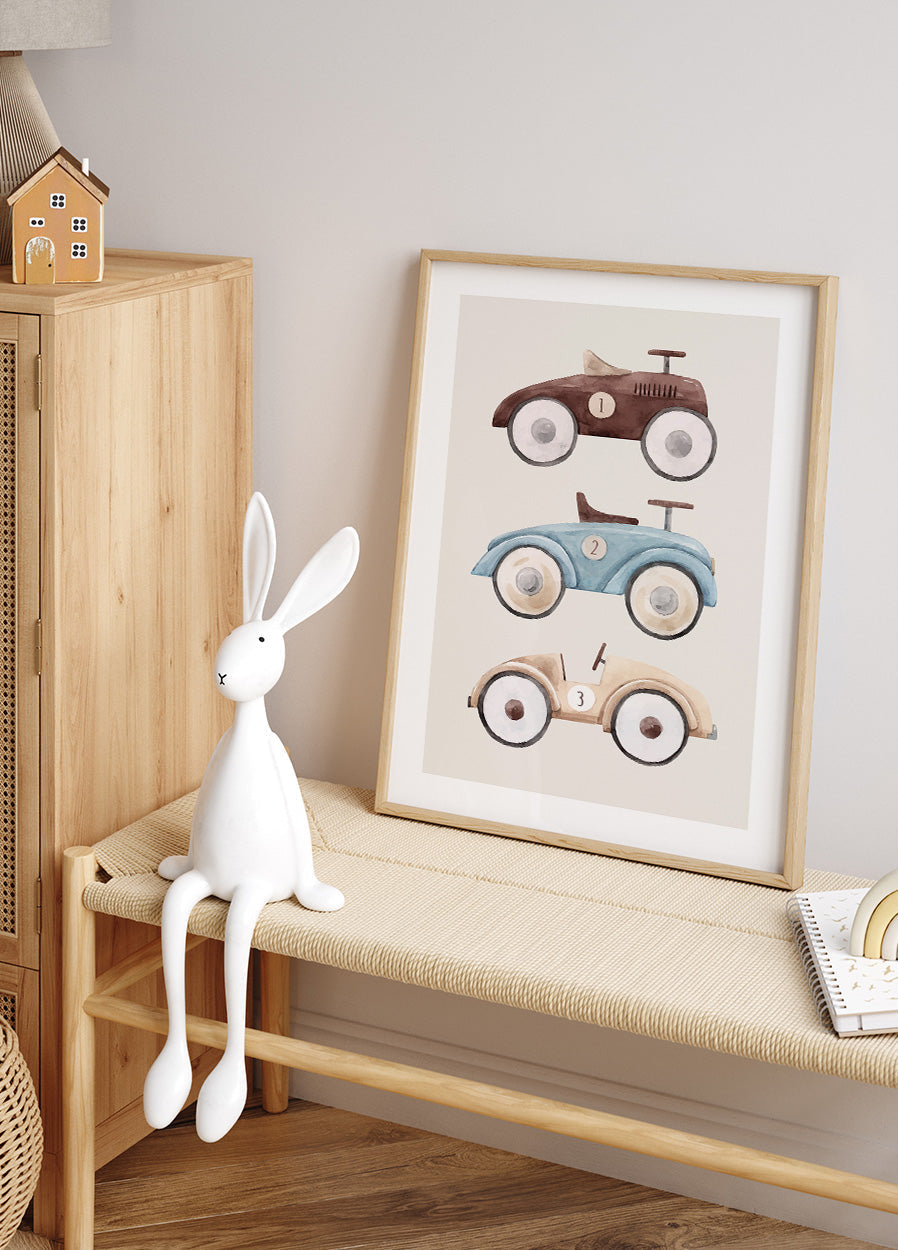 Spielzeugautos Poster - Posterbox.no