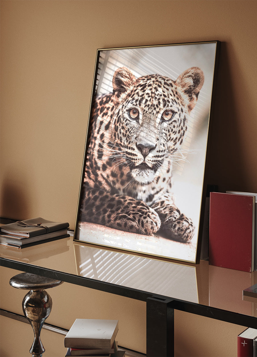 Wildes Leopard-Poster - Posterbox.dk