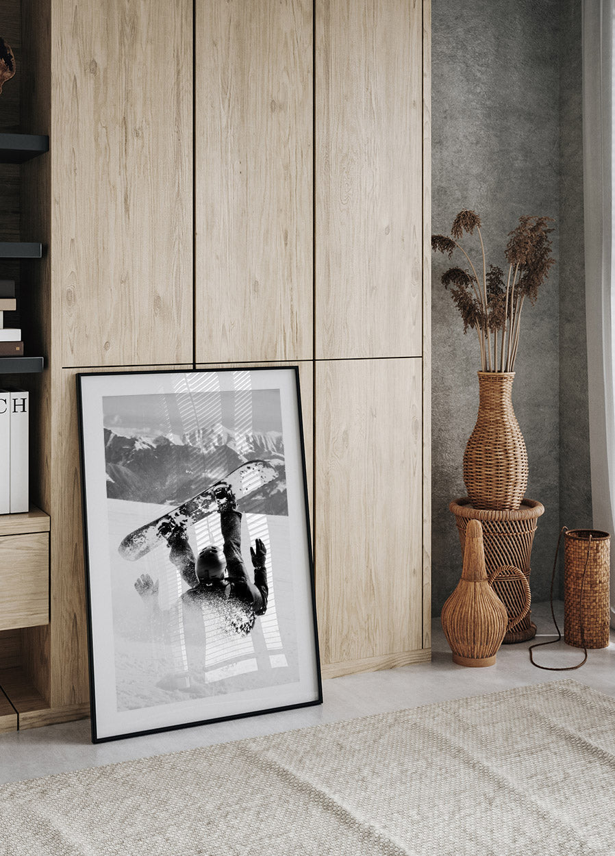 Snowboarder Nr. 4 Poster - Posterbox.no
