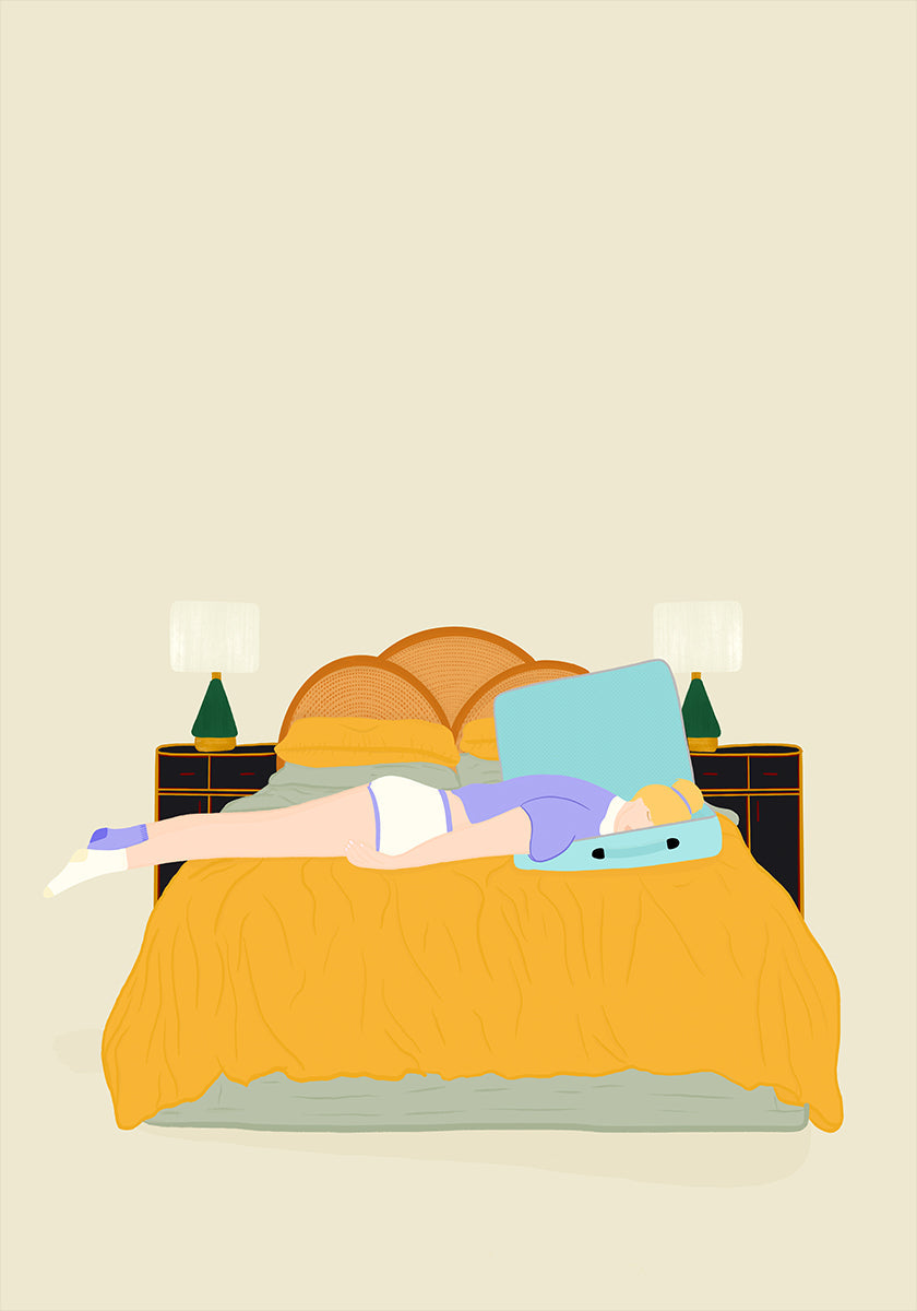 Digitales Nomaden-Poster