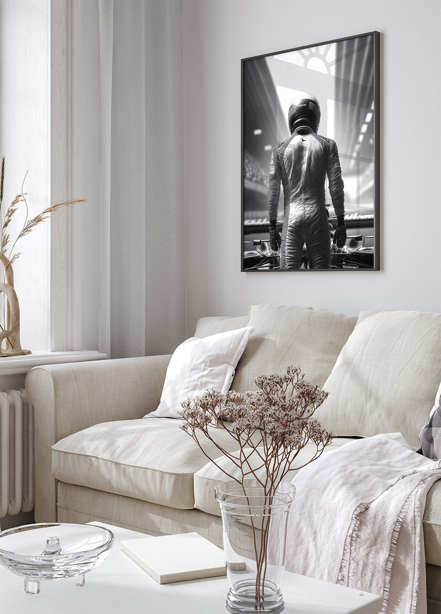 Rennfahrer-Poster - Posterbox.no