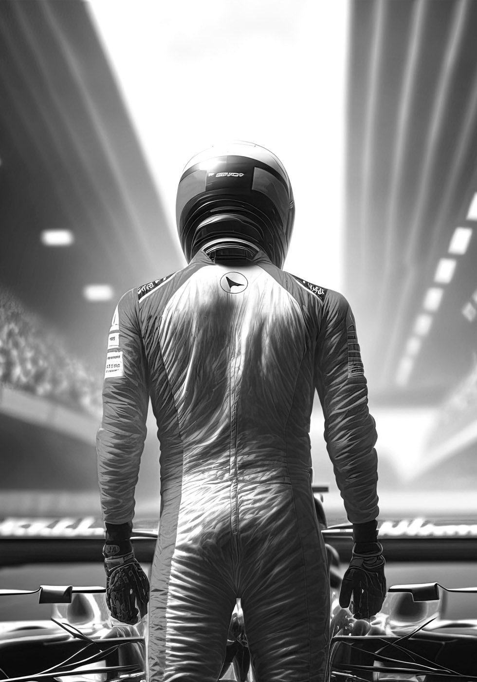 Rennfahrer-Poster - Posterbox.no