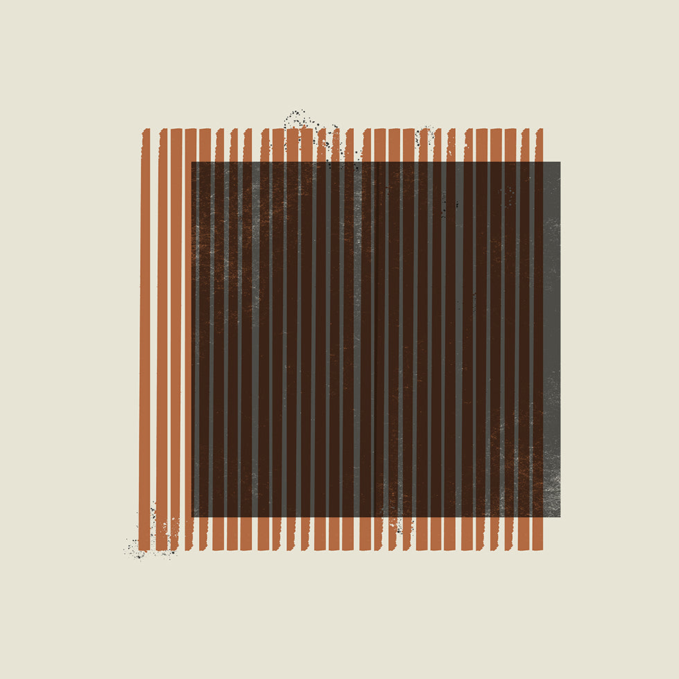 Gestreiftes Enigma-Poster