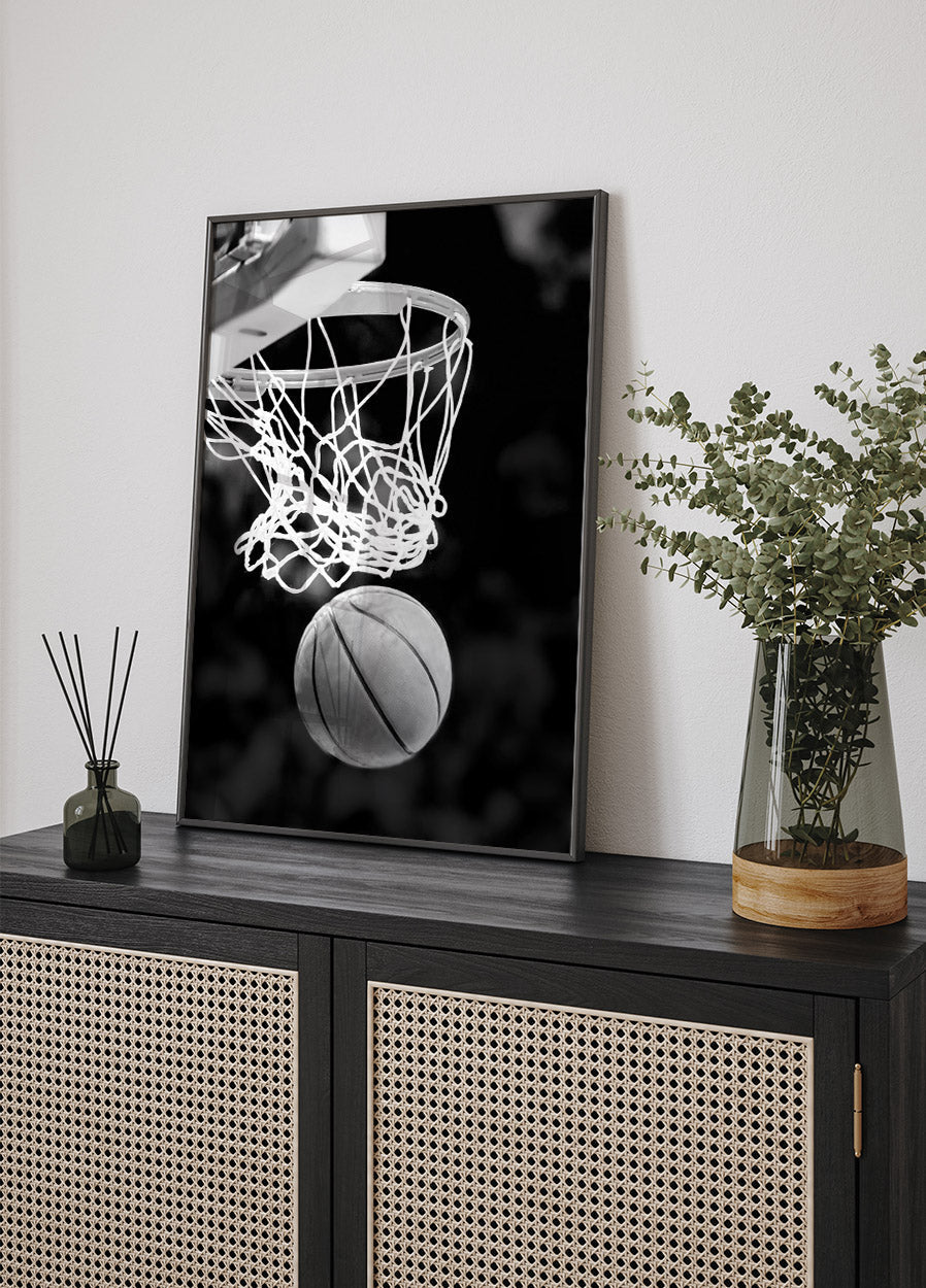 Basketballspiel-Poster - Posterbox.no