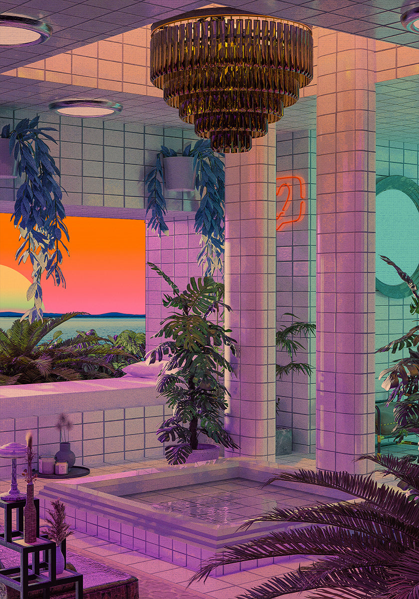 Vaporwave-Pool