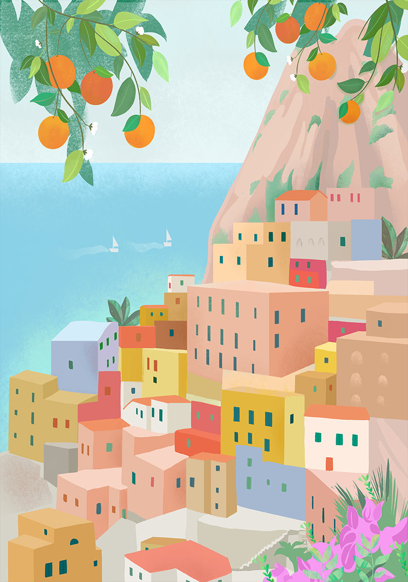 Amalfi-Plakat